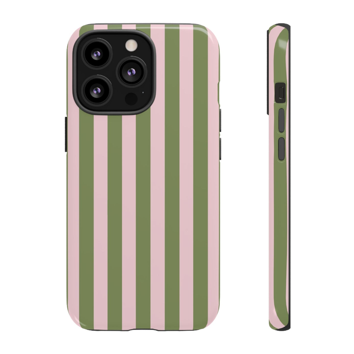 Matcha Green & Pink Tough Phone Case