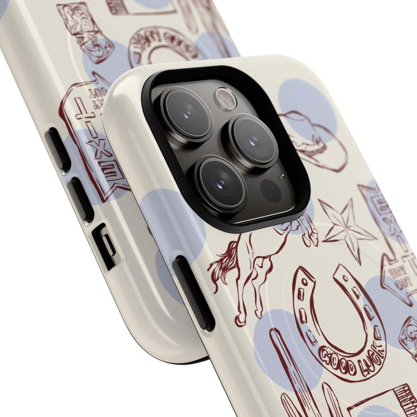 Western Cowboy Phone Case — Tough Magnetic Protective Case