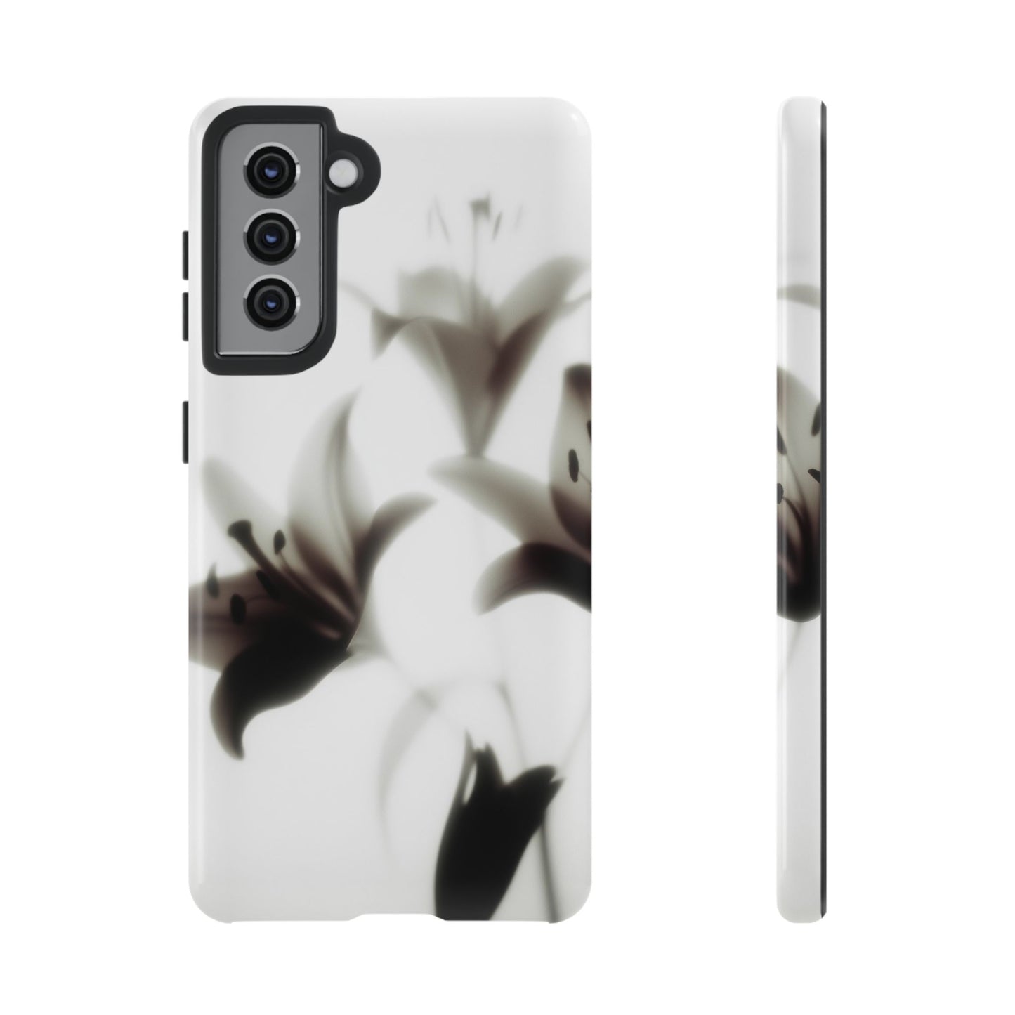 Grainy Blur Flower Phone Case