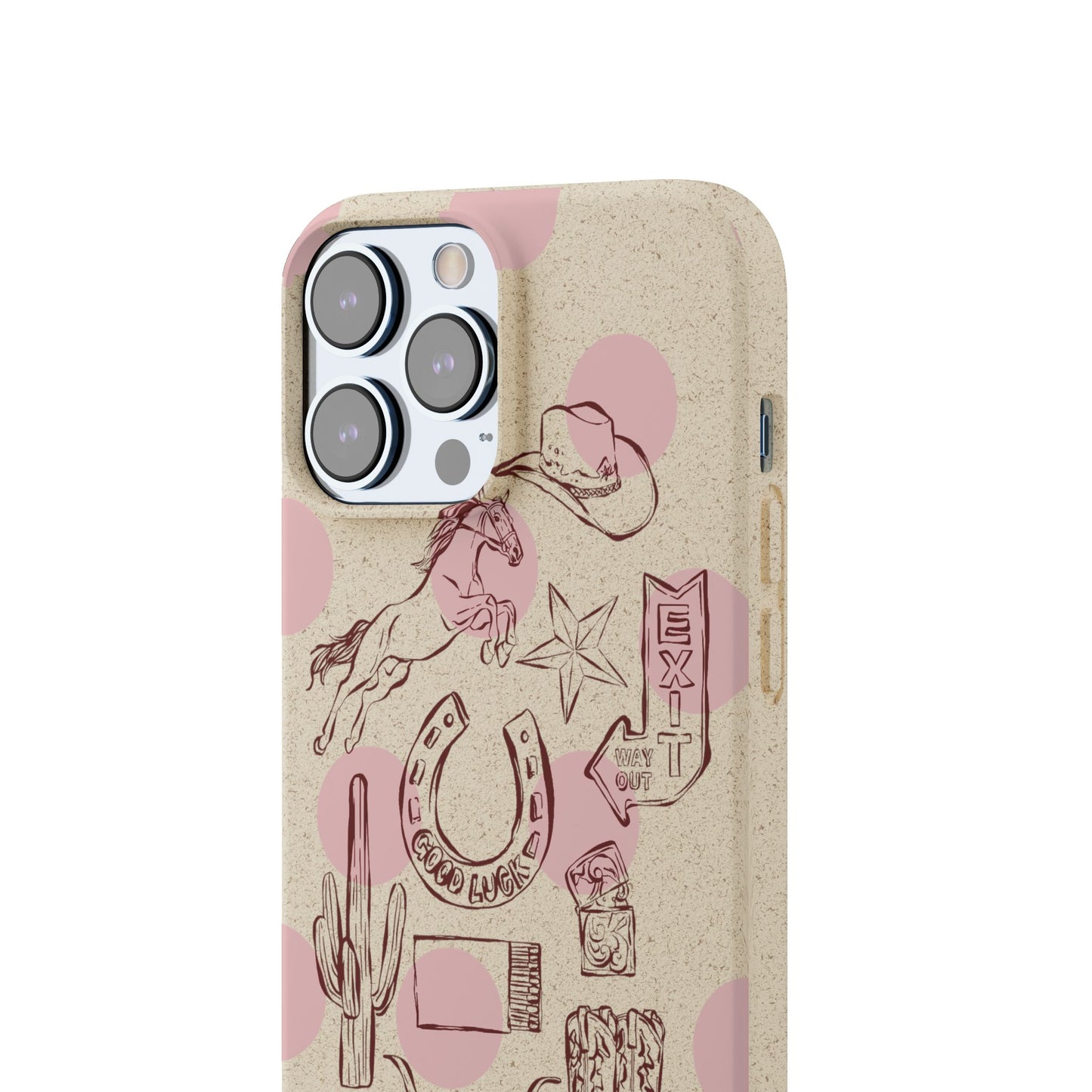 Western Biodegradable Phone Case