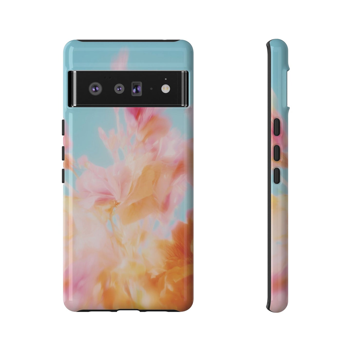 Grainy Blur Flower Phone Case