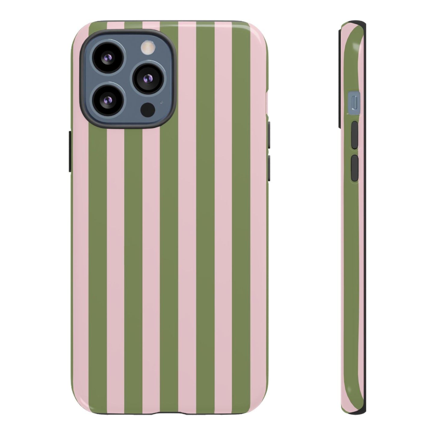 Matcha Green & Pink Tough Phone Case