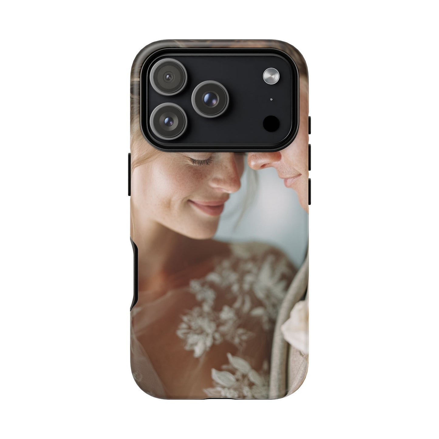 Personalized Photo Tough Phone Case (Custom Couple/Wedding Portrait)