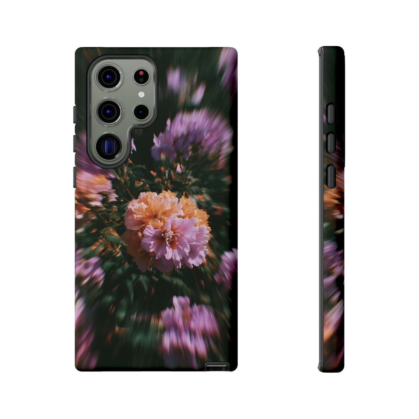 Grainy Blur Flower Phone Case
