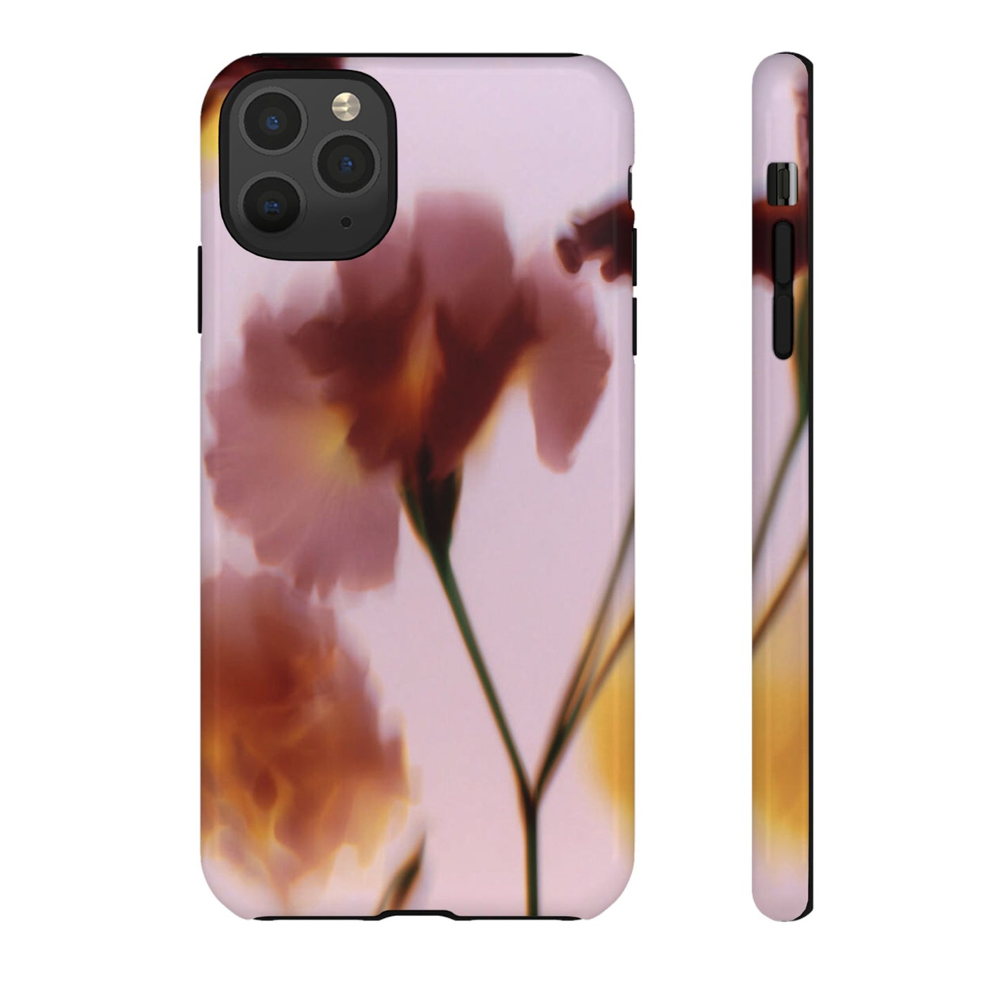Grainy Blur Flower Phone Case