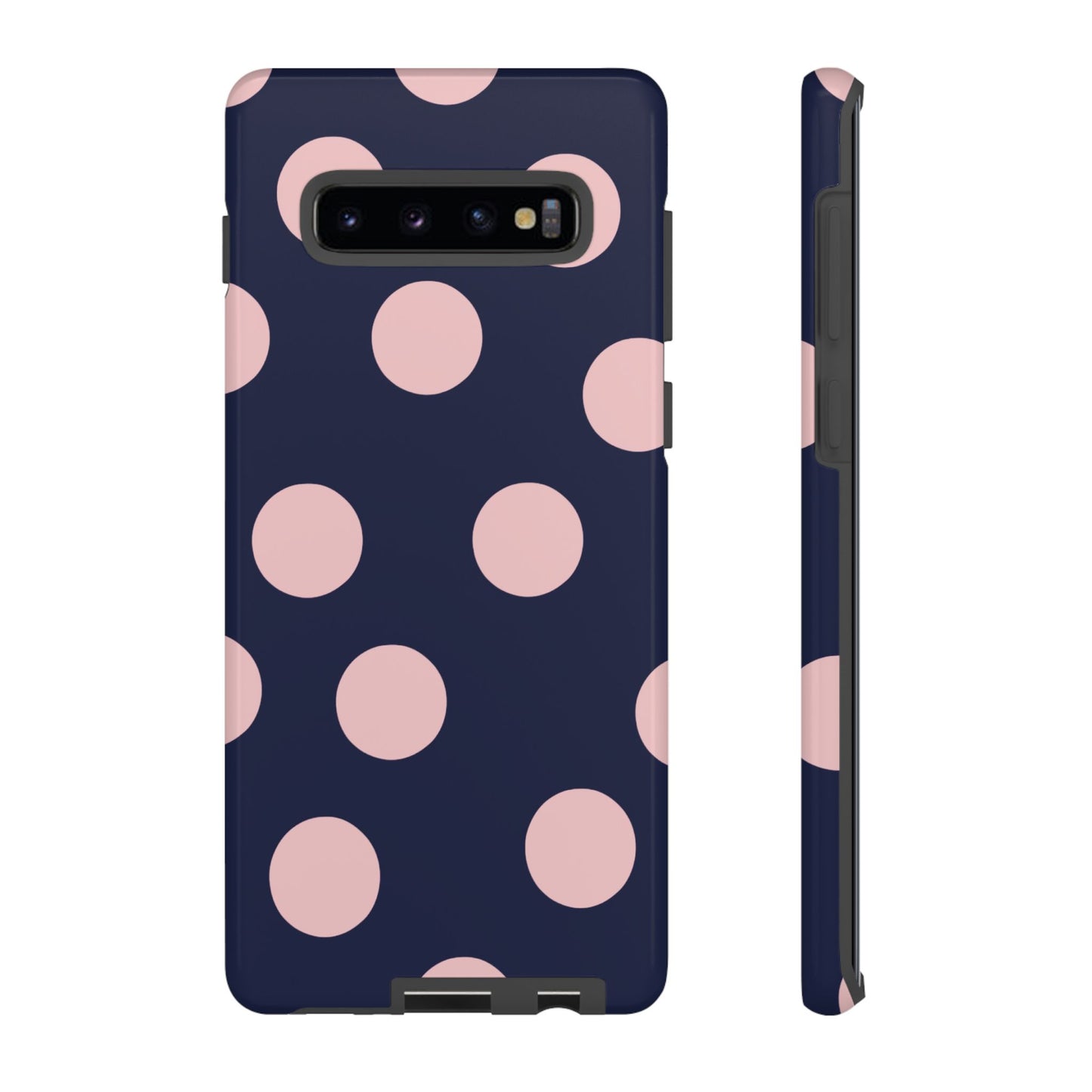 Blue & Pink Polka Dot Phone Case