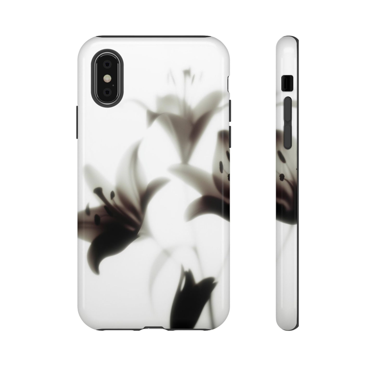 Grainy Blur Flower Phone Case