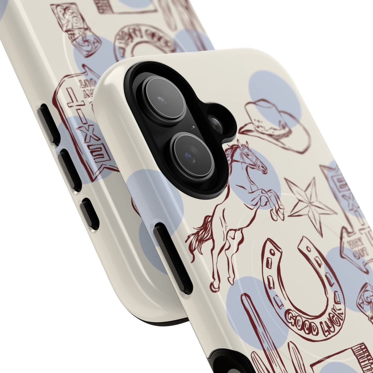 Western Cowboy Phone Case — Tough Magnetic Protective Case