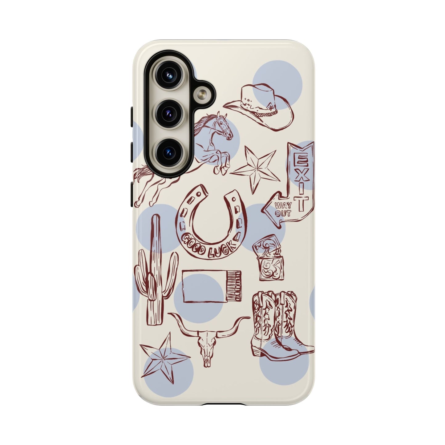 Western Pattern Phone Case