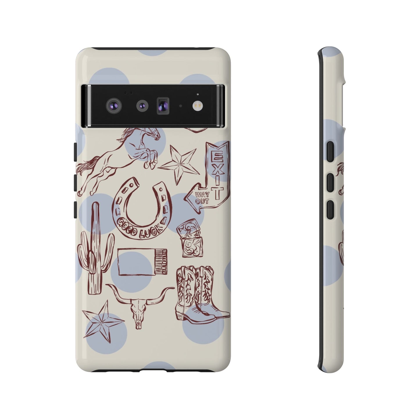 Western Pattern Phone Case