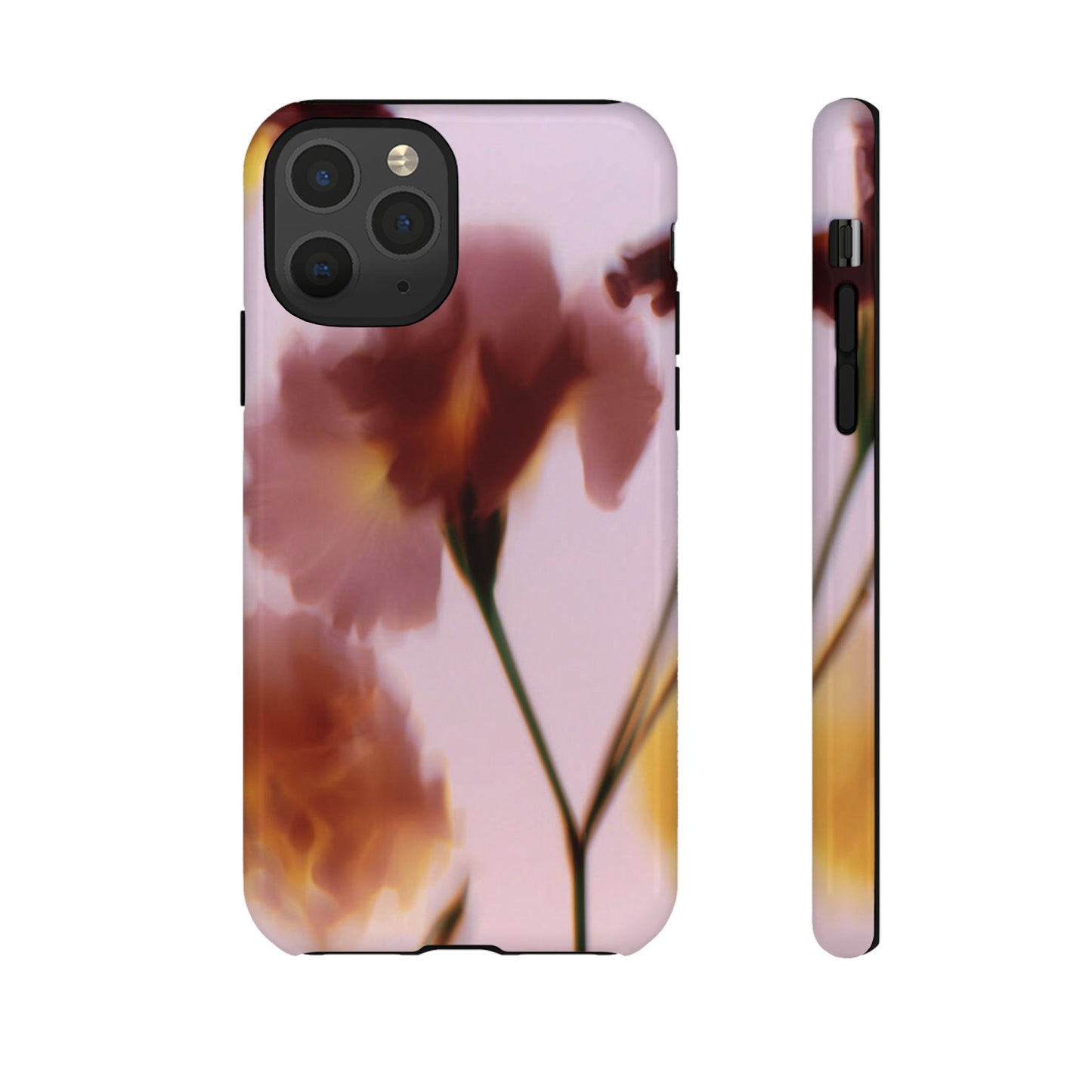 Grainy Blur Flower Phone Case