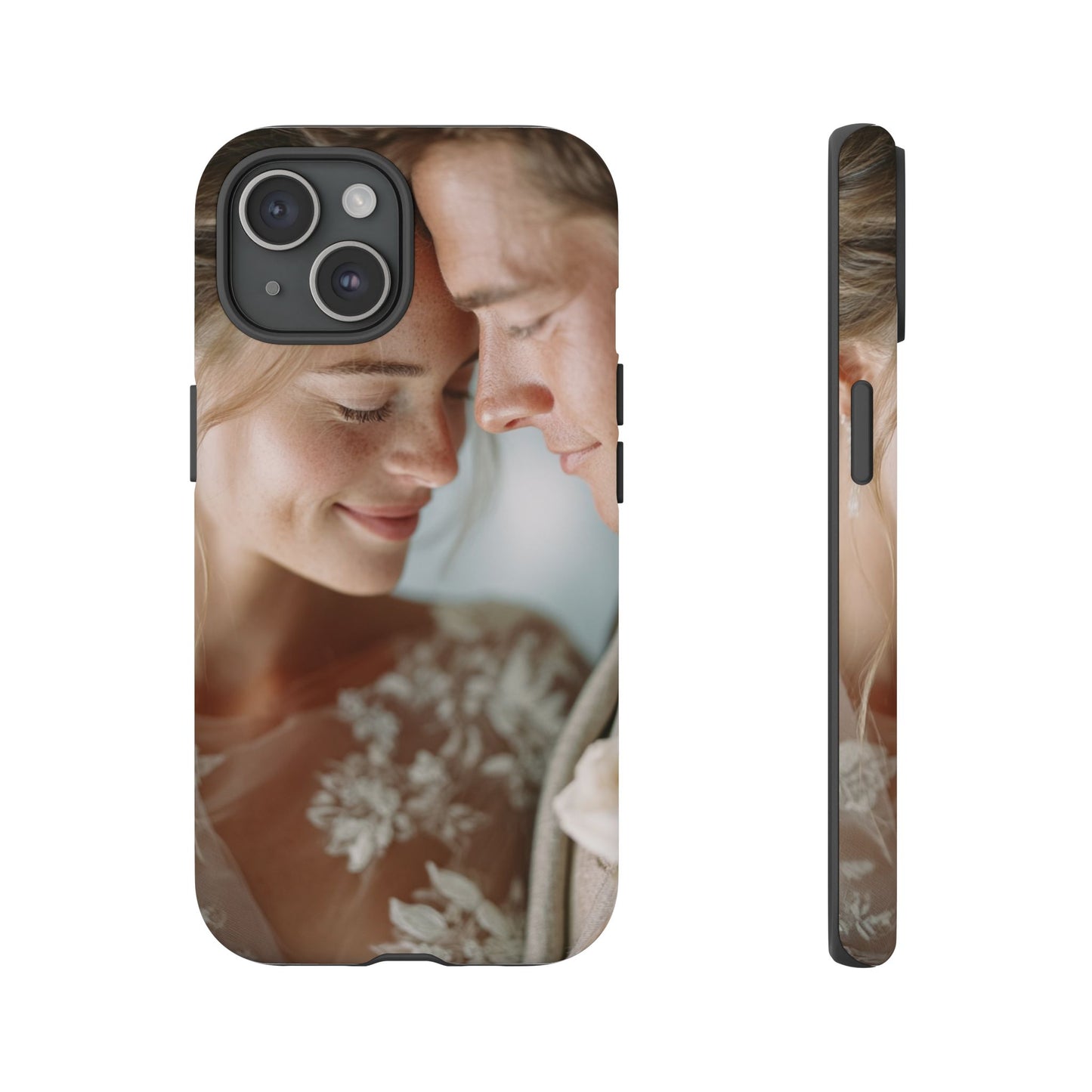 Personalized Photo Tough Phone Case (Custom Couple/Wedding Portrait)