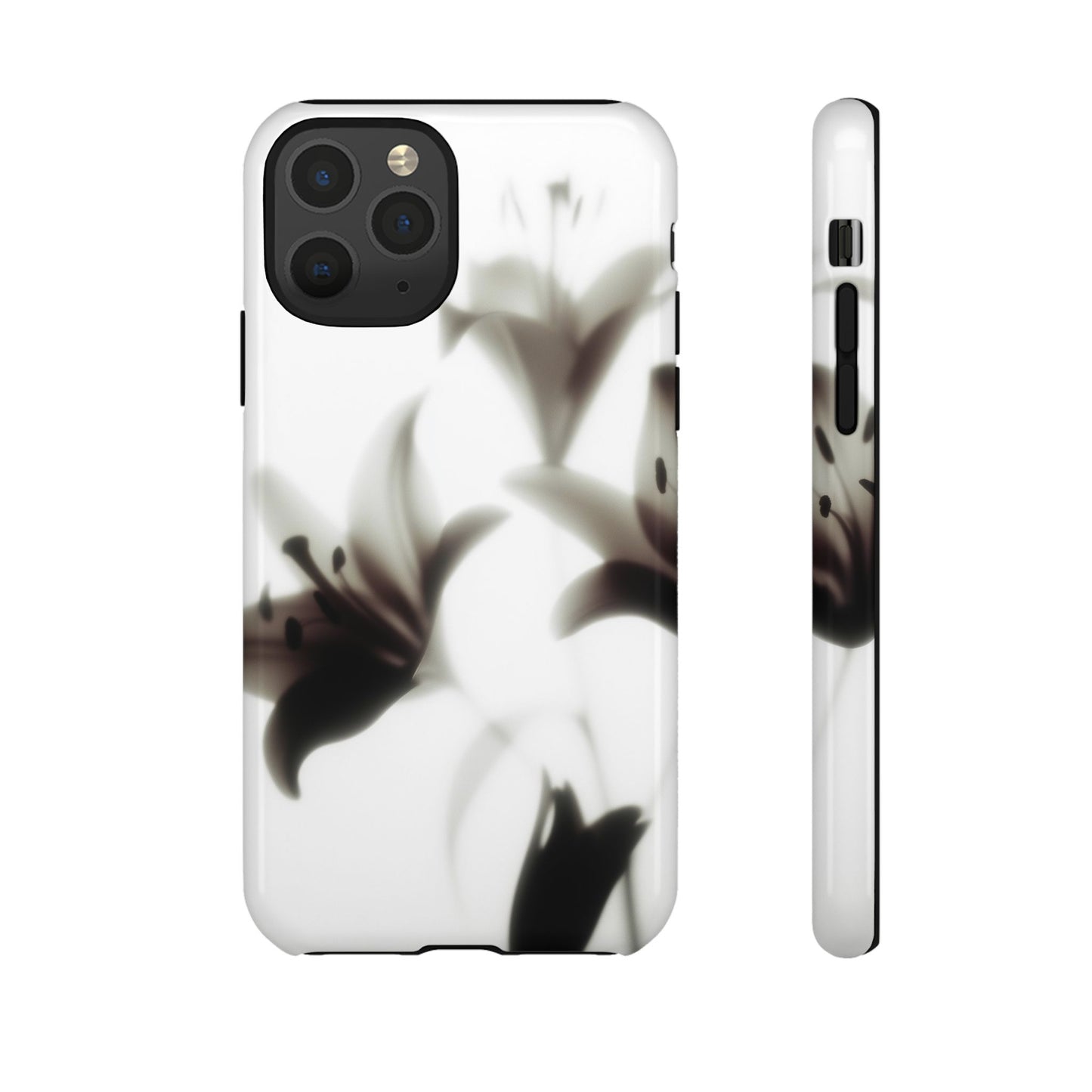 Grainy Blur Flower Phone Case