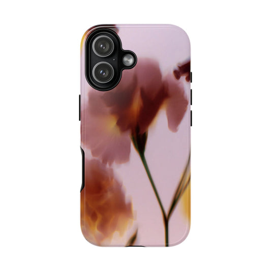 Grainy Blur Flower Phone Case