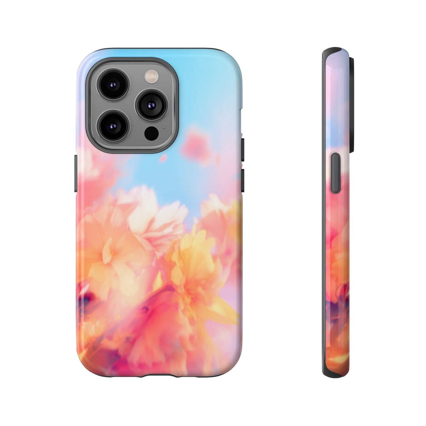 Grainy Blur Flower Summer Phone Case