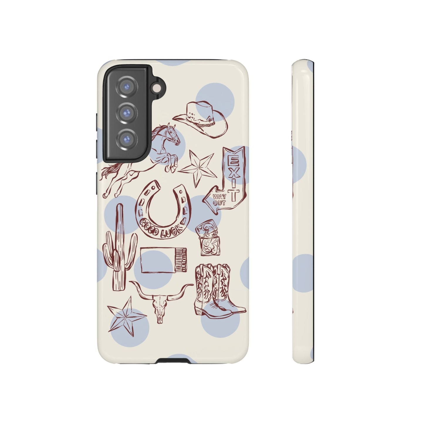 Western Pattern Phone Case