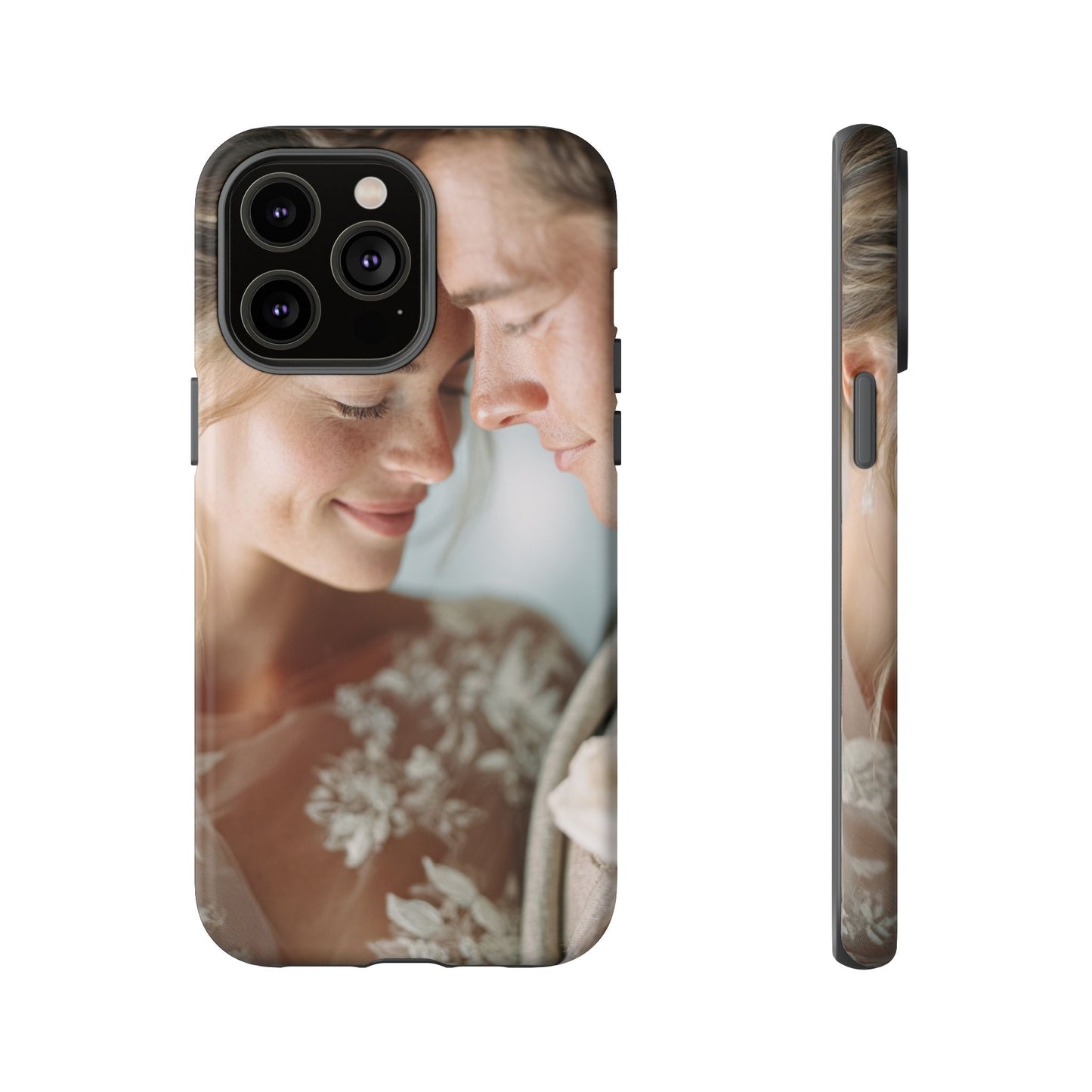 Personalized Photo Tough Phone Case (Custom Couple/Wedding Portrait)