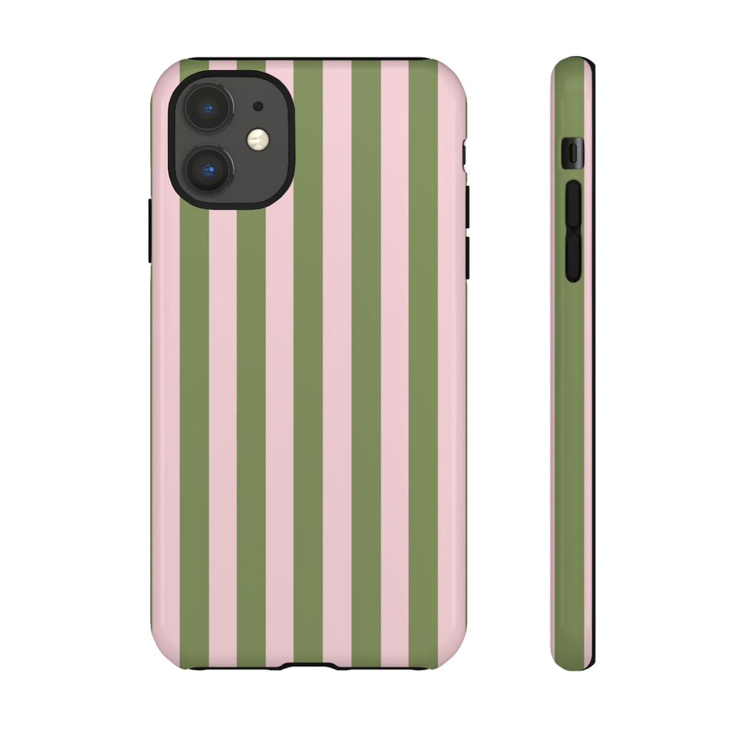 Matcha Green & Pink Tough Phone Case