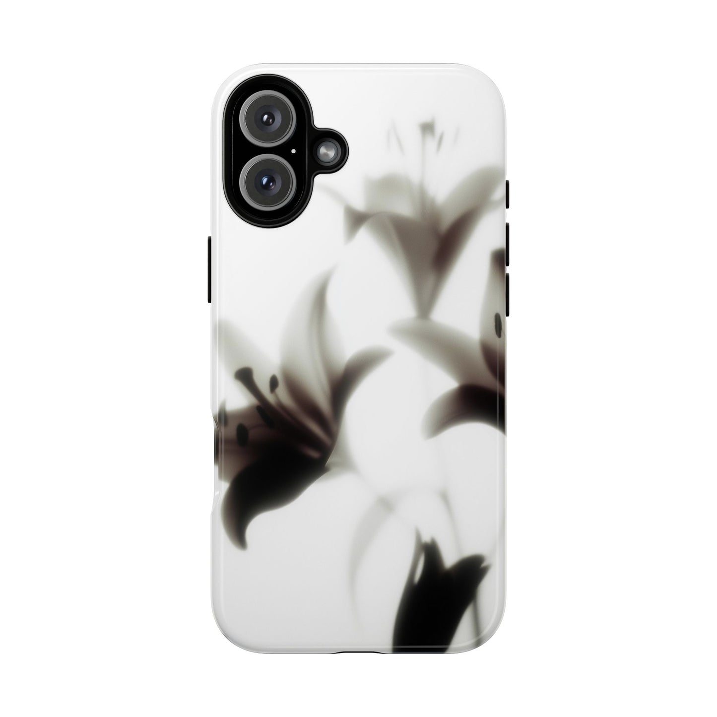 Grainy Blur Flower Phone Case