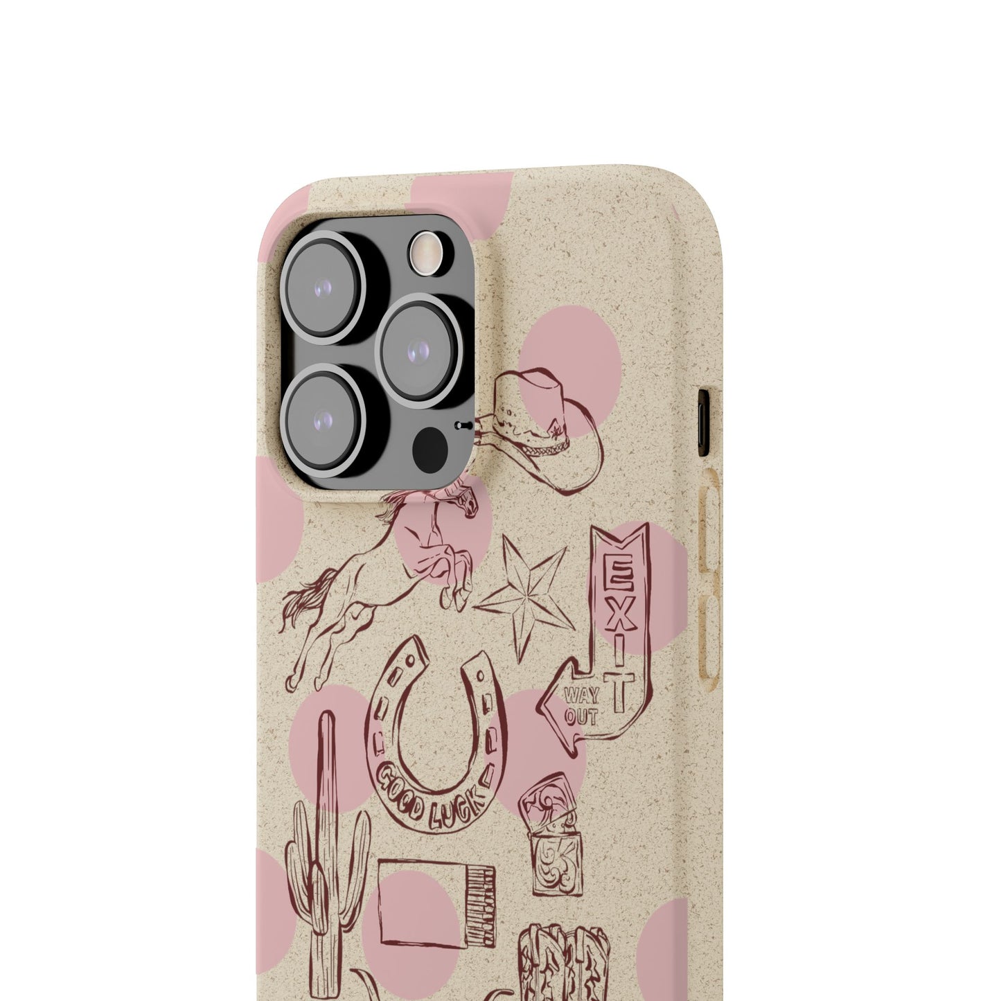 Western Biodegradable Phone Case