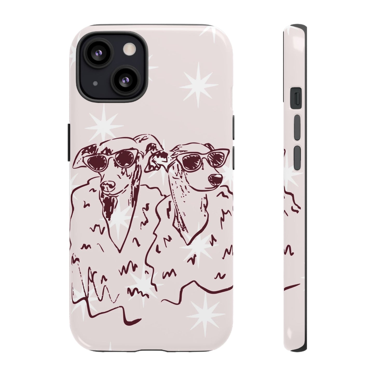 Fashion Dog Design Tough Phone Case