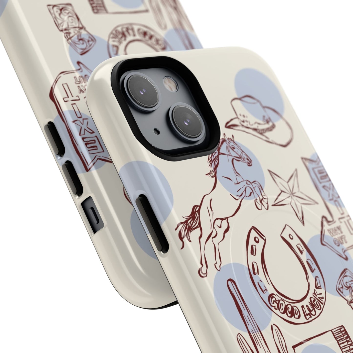 Western Cowboy Phone Case — Tough Magnetic Protective Case