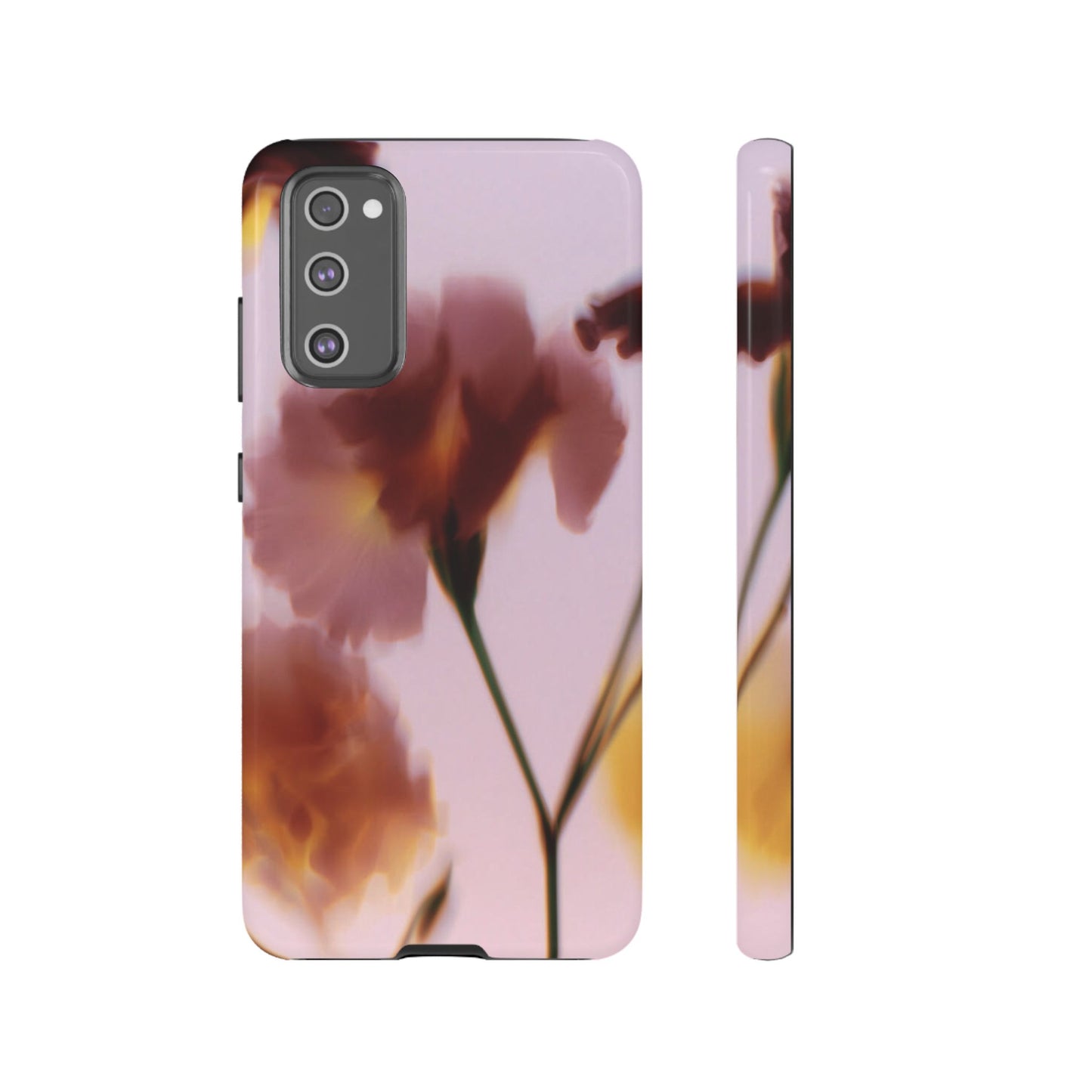 Grainy Blur Flower Phone Case