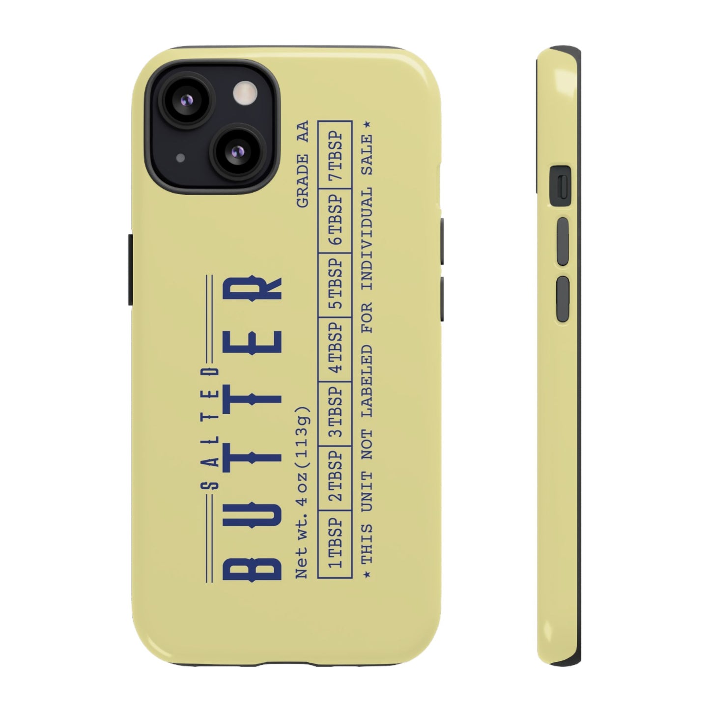 Salted Butter Tough Phone Case — Durable Protective Phone Case