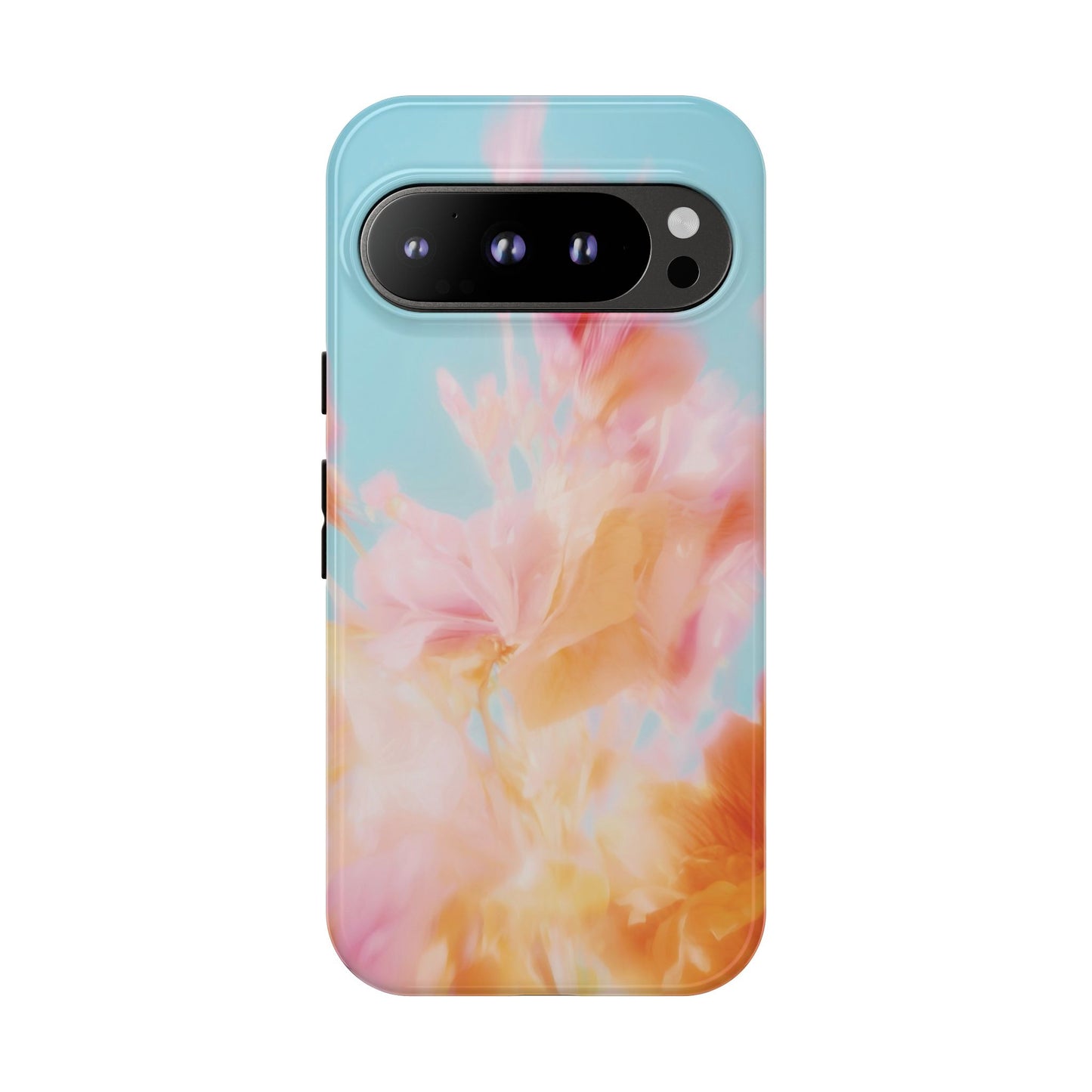 Grainy Blur Flower Phone Case