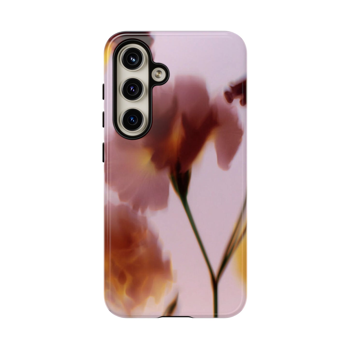Grainy Blur Flower Phone Case