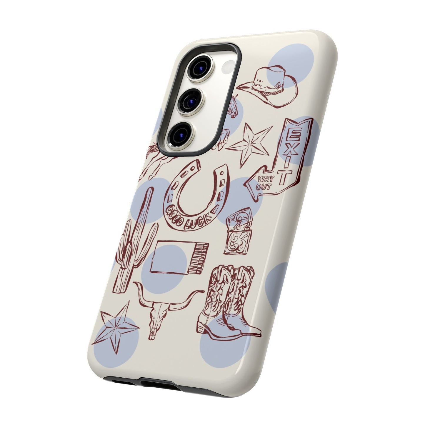Western Pattern Phone Case