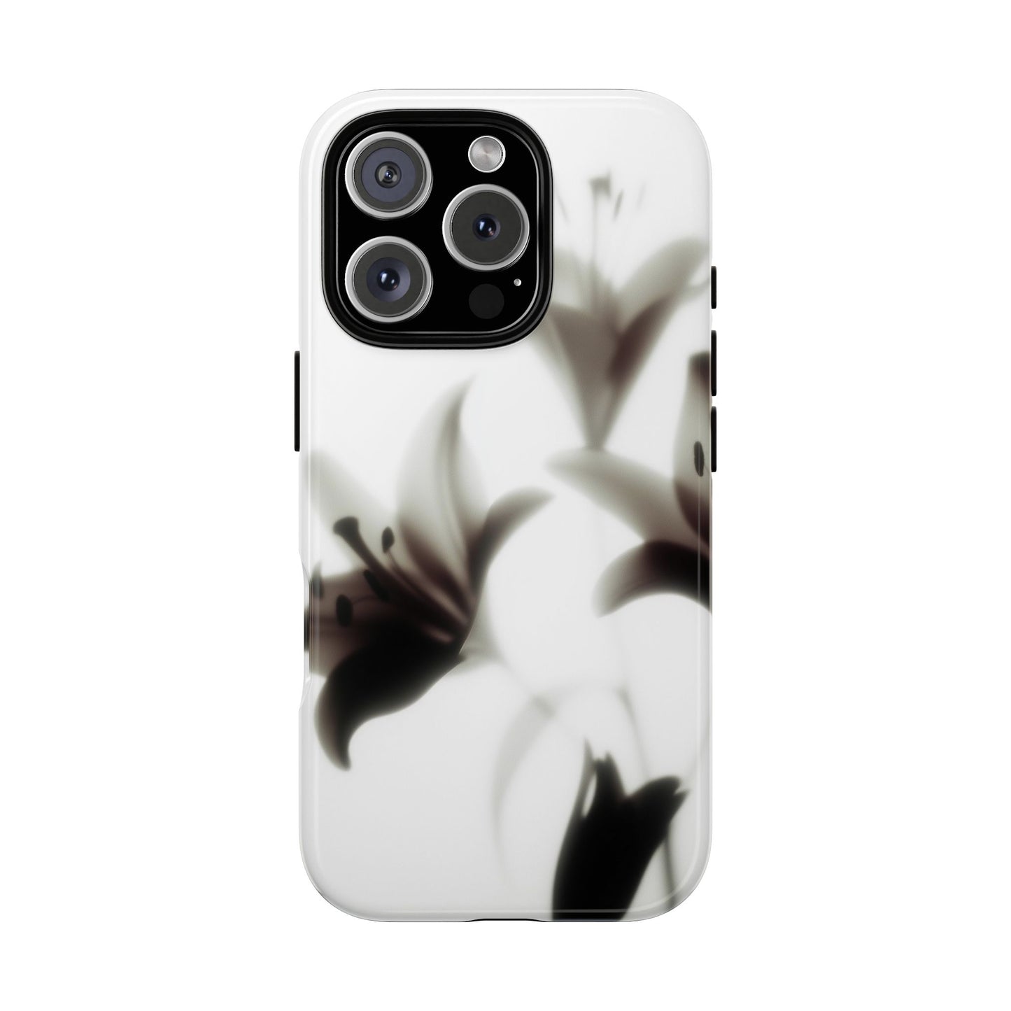 Grainy Blur Flower Phone Case