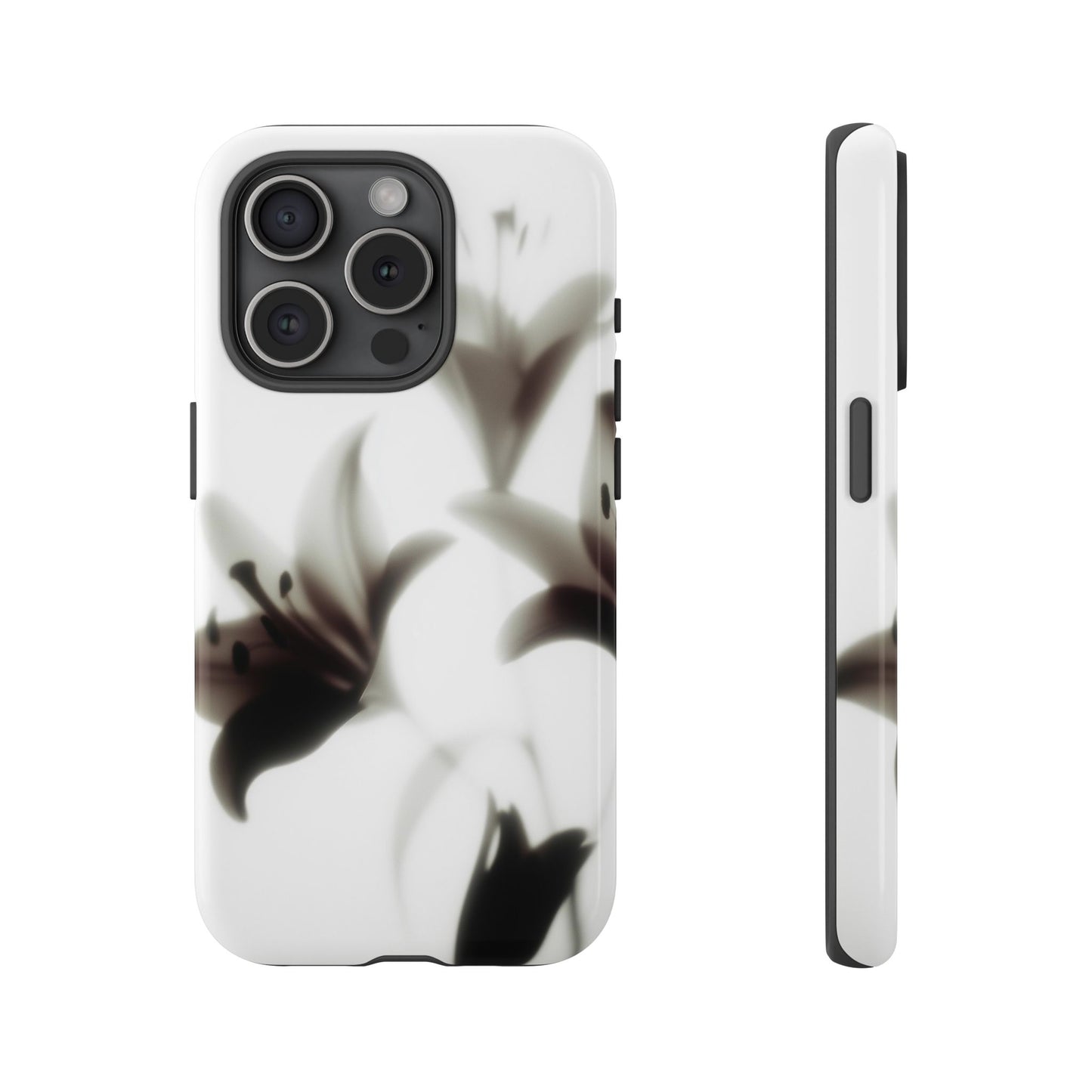 Grainy Blur Flower Phone Case