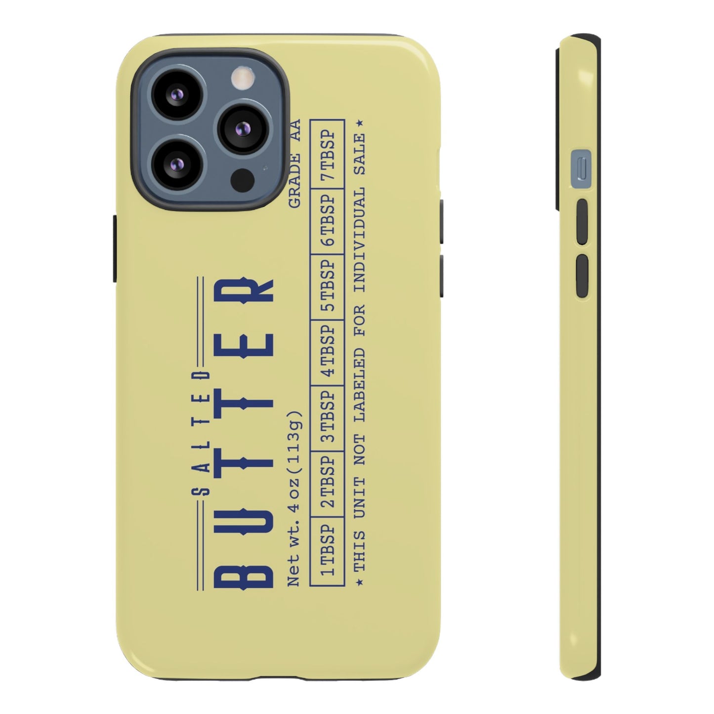 Salted Butter Tough Phone Case — Durable Protective Phone Case