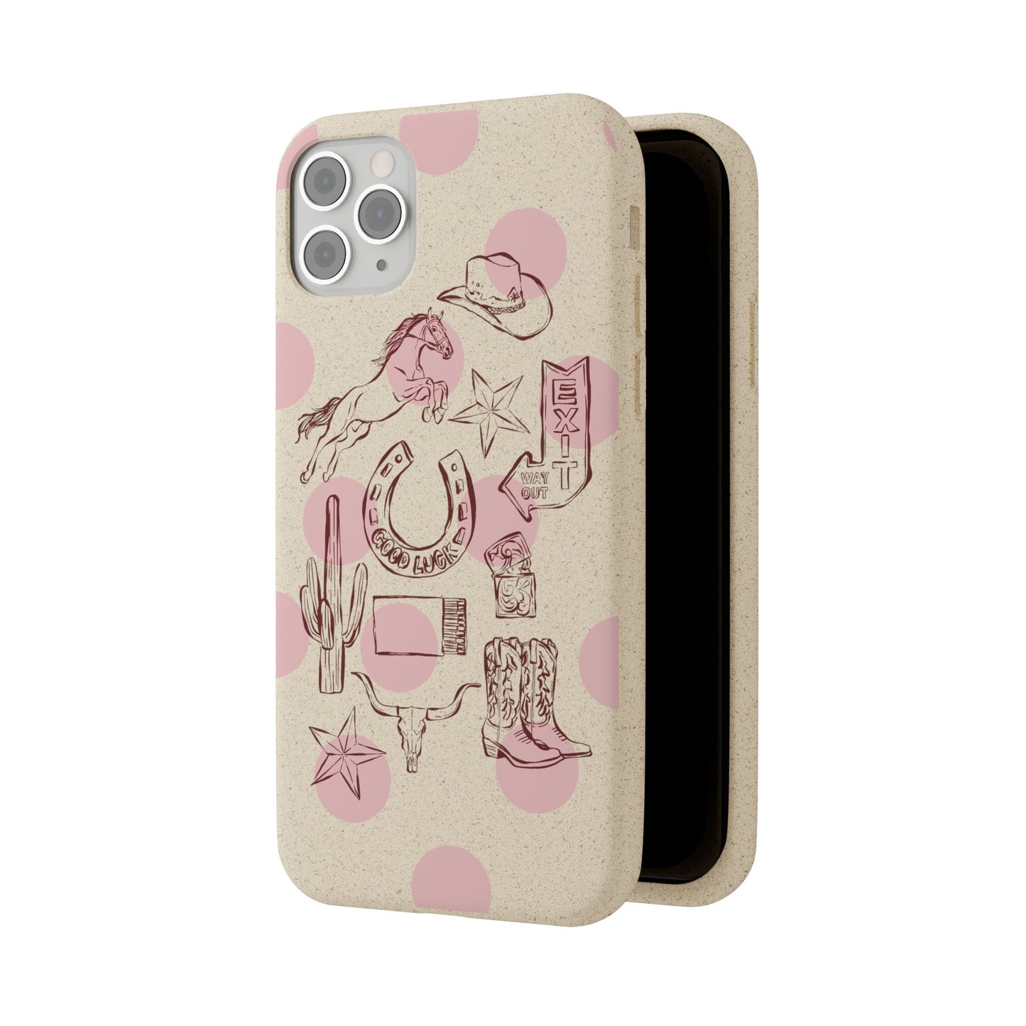 Western Biodegradable Phone Case
