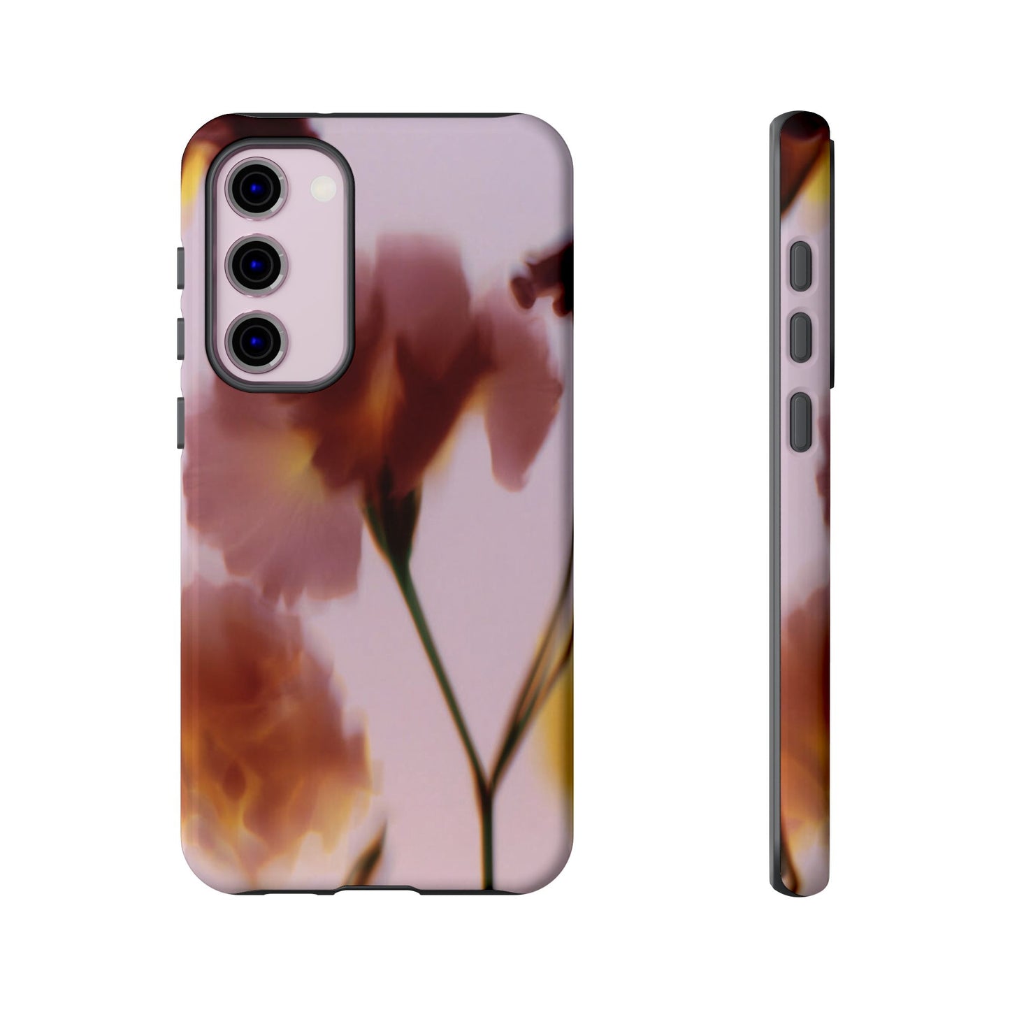 Grainy Blur Flower Phone Case
