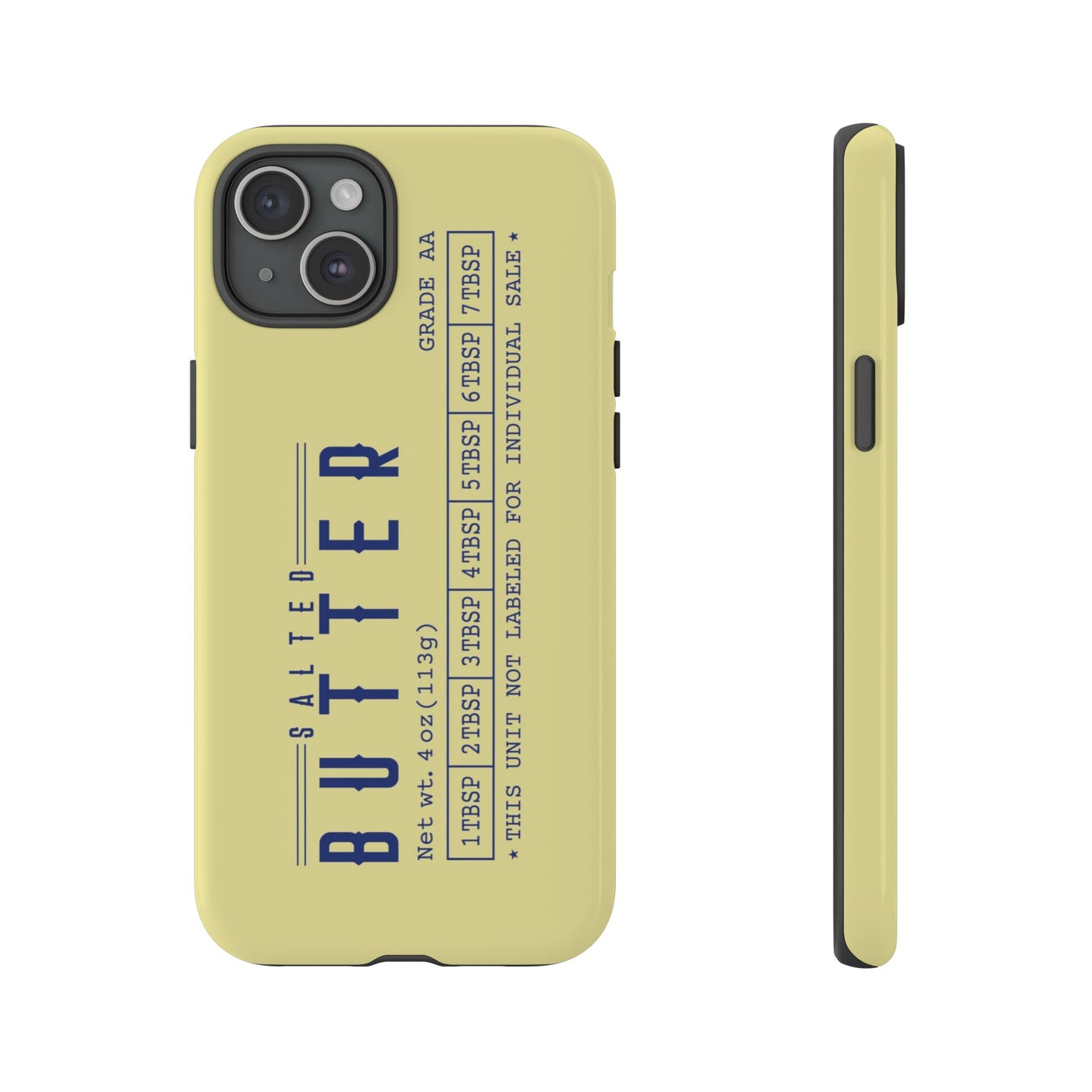 Salted Butter Tough Phone Case — Durable Protective Phone Case