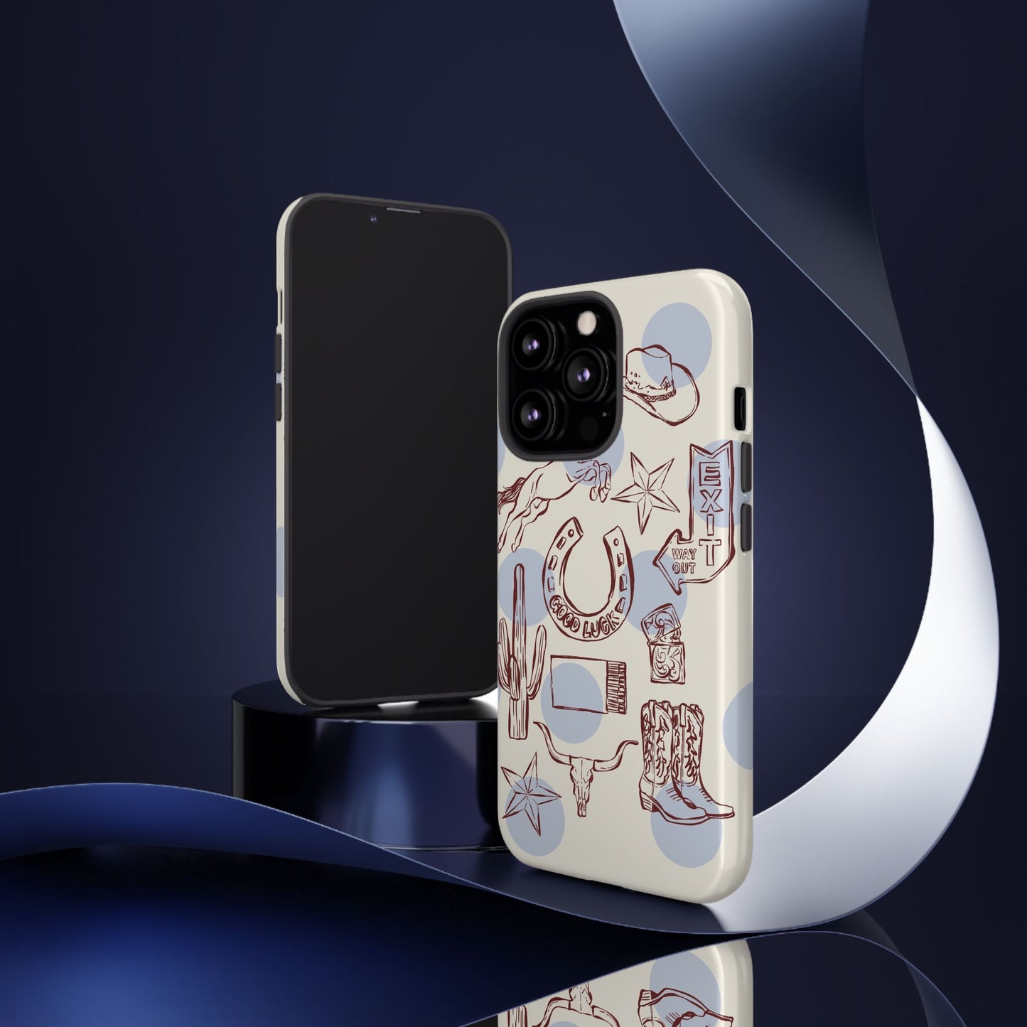Western Pattern Phone Case