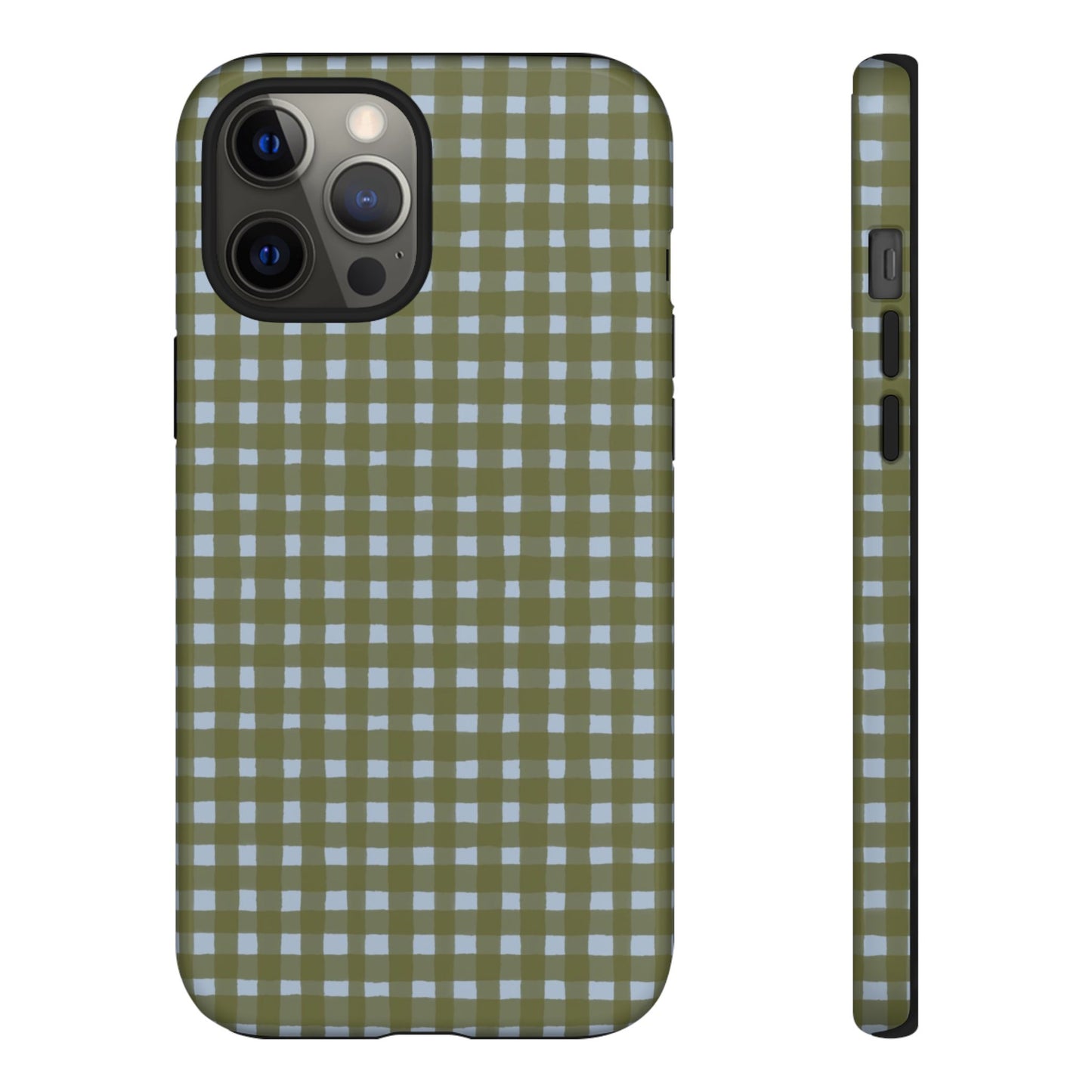 Gingham Tough Phone Case