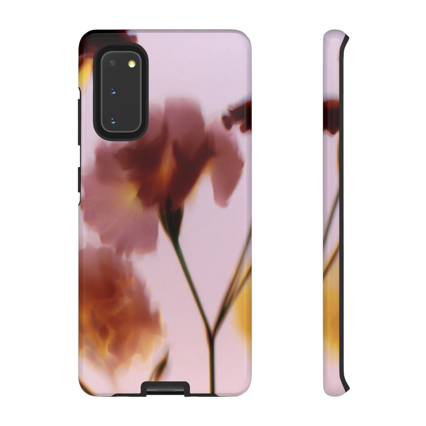 Grainy Blur Flower Phone Case