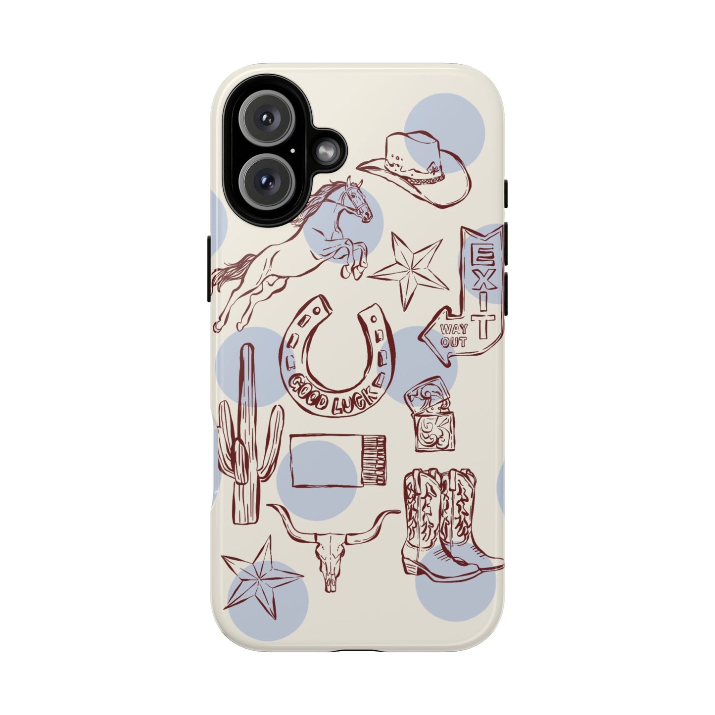 Western Pattern Phone Case