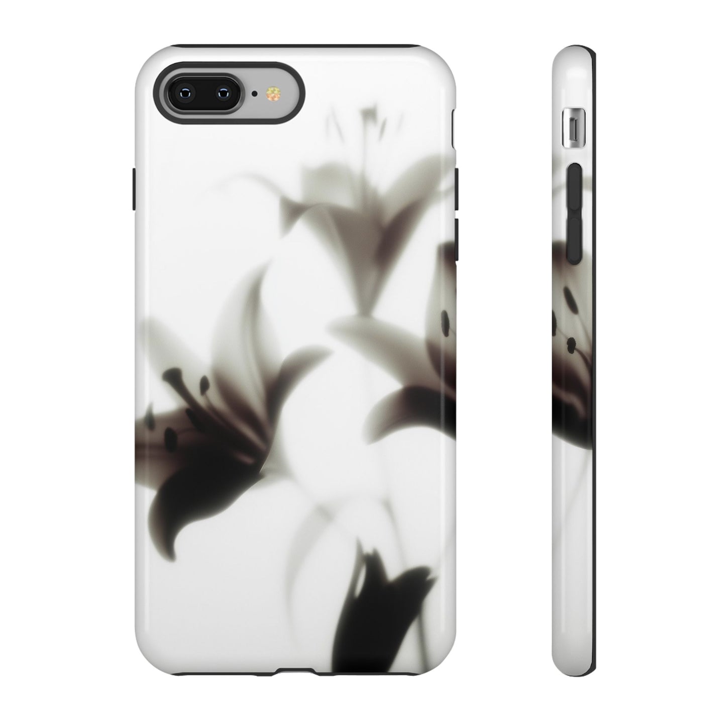 Grainy Blur Flower Phone Case