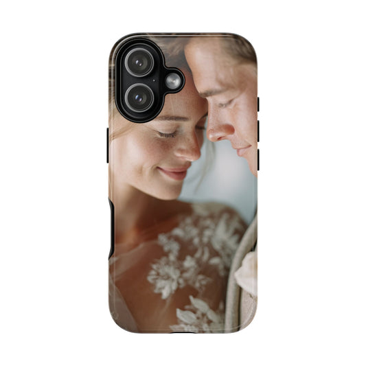 Personalized Photo Tough Phone Case (Custom Couple/Wedding Portrait)