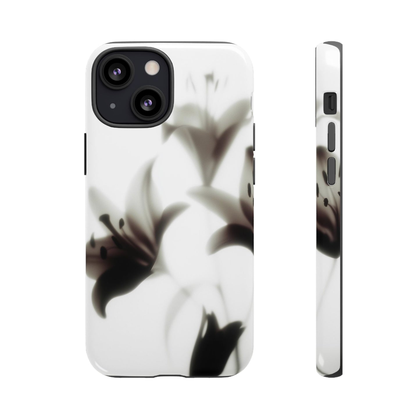 Grainy Blur Flower Phone Case