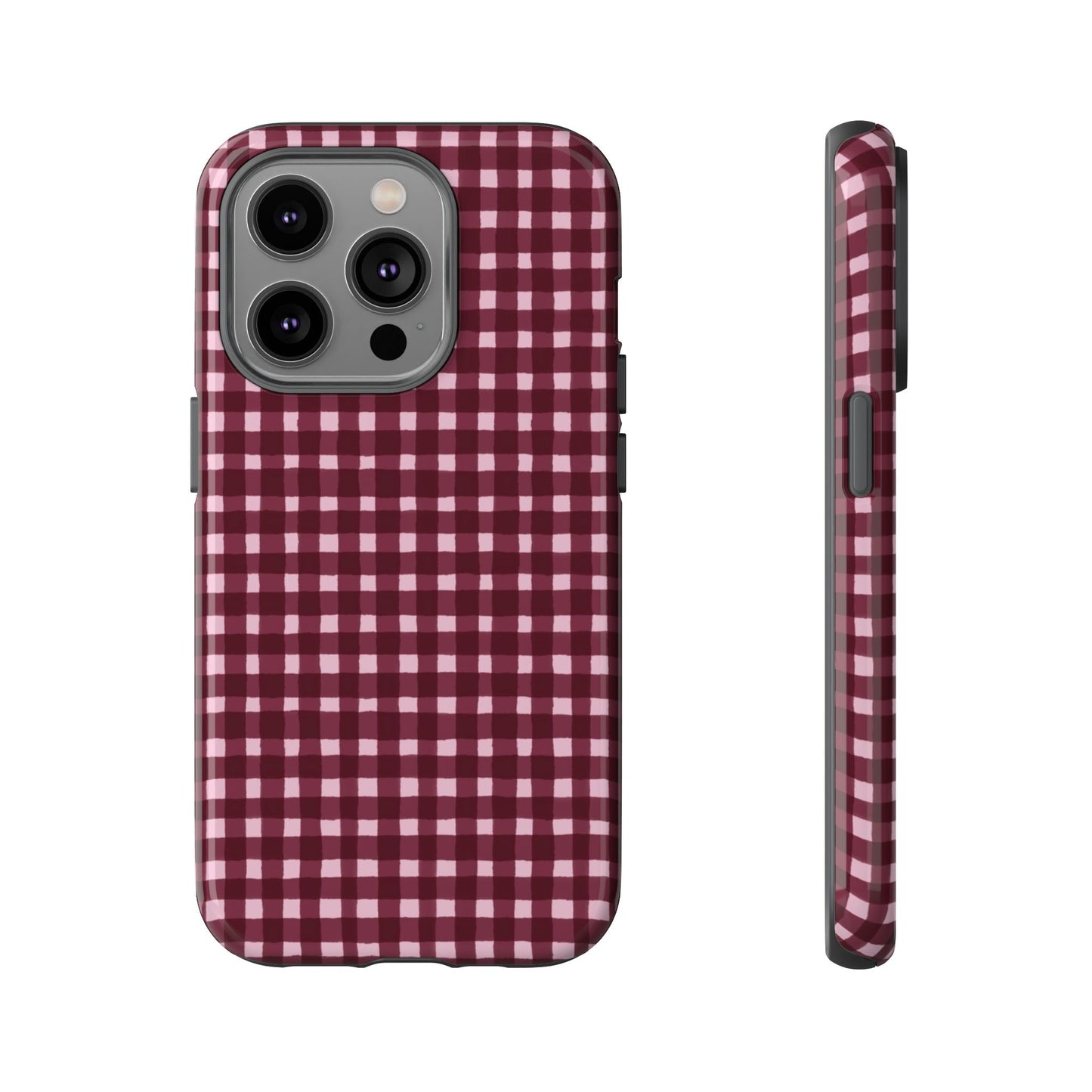 Gingham Tough Phone Case