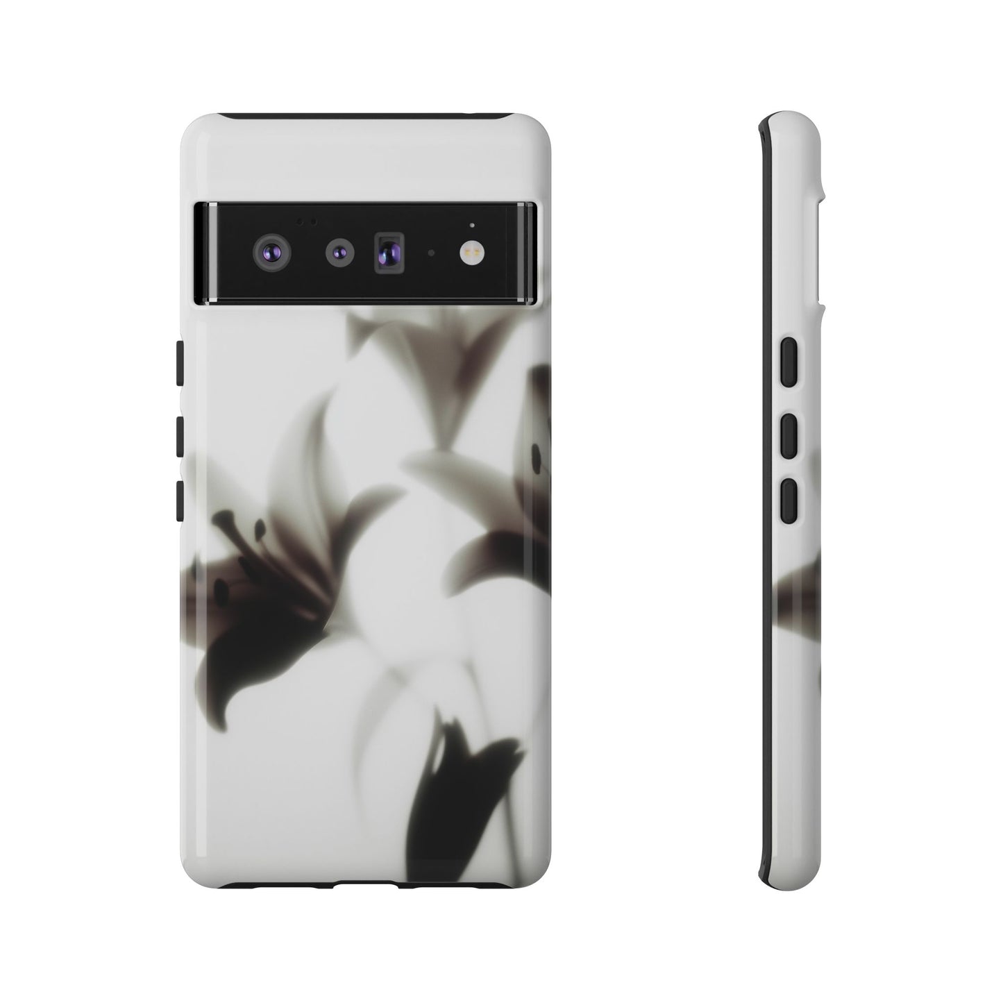 Grainy Blur Flower Phone Case