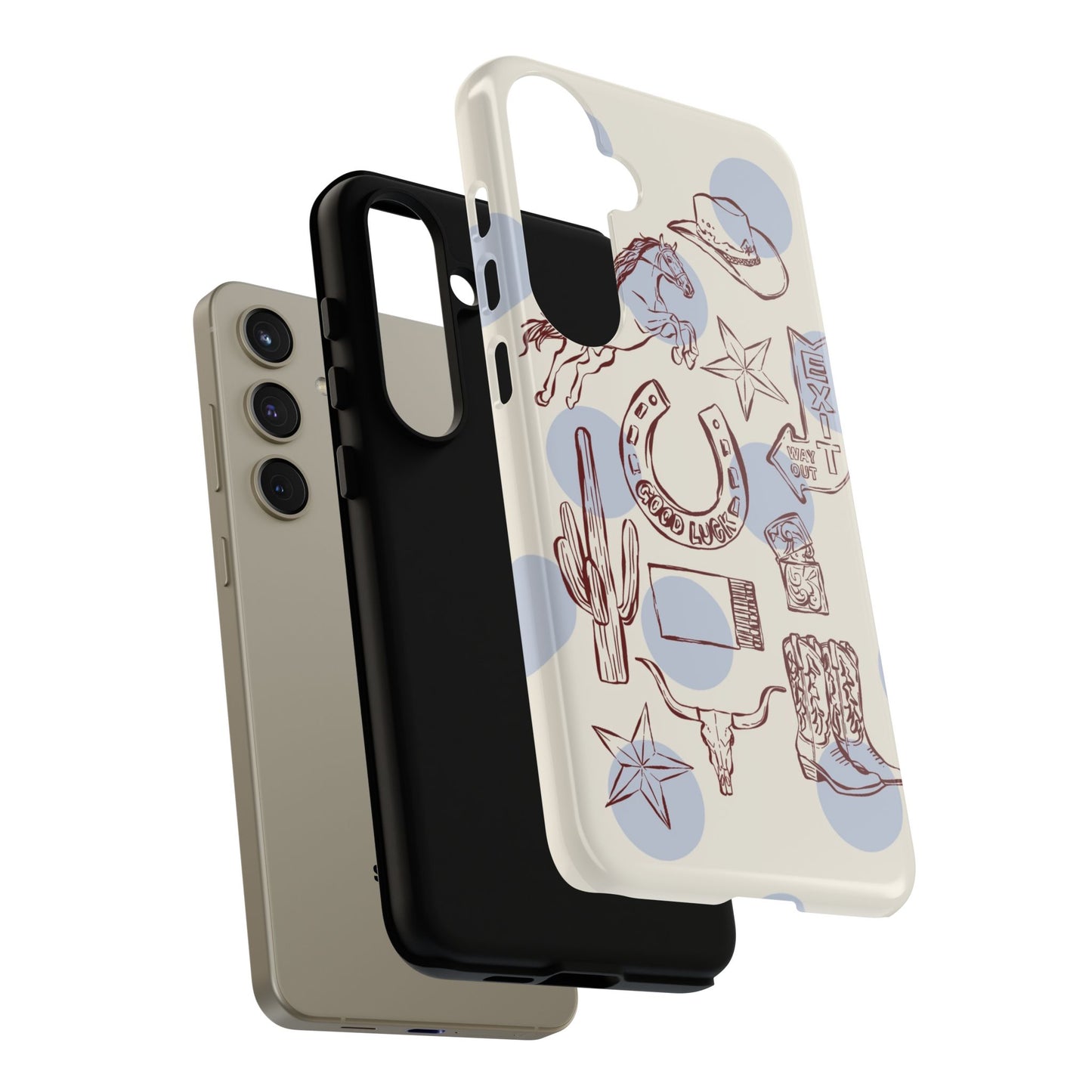Western Pattern Phone Case