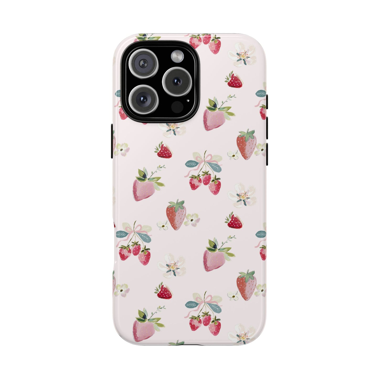 Strawberry Blossom Tough Phone Case