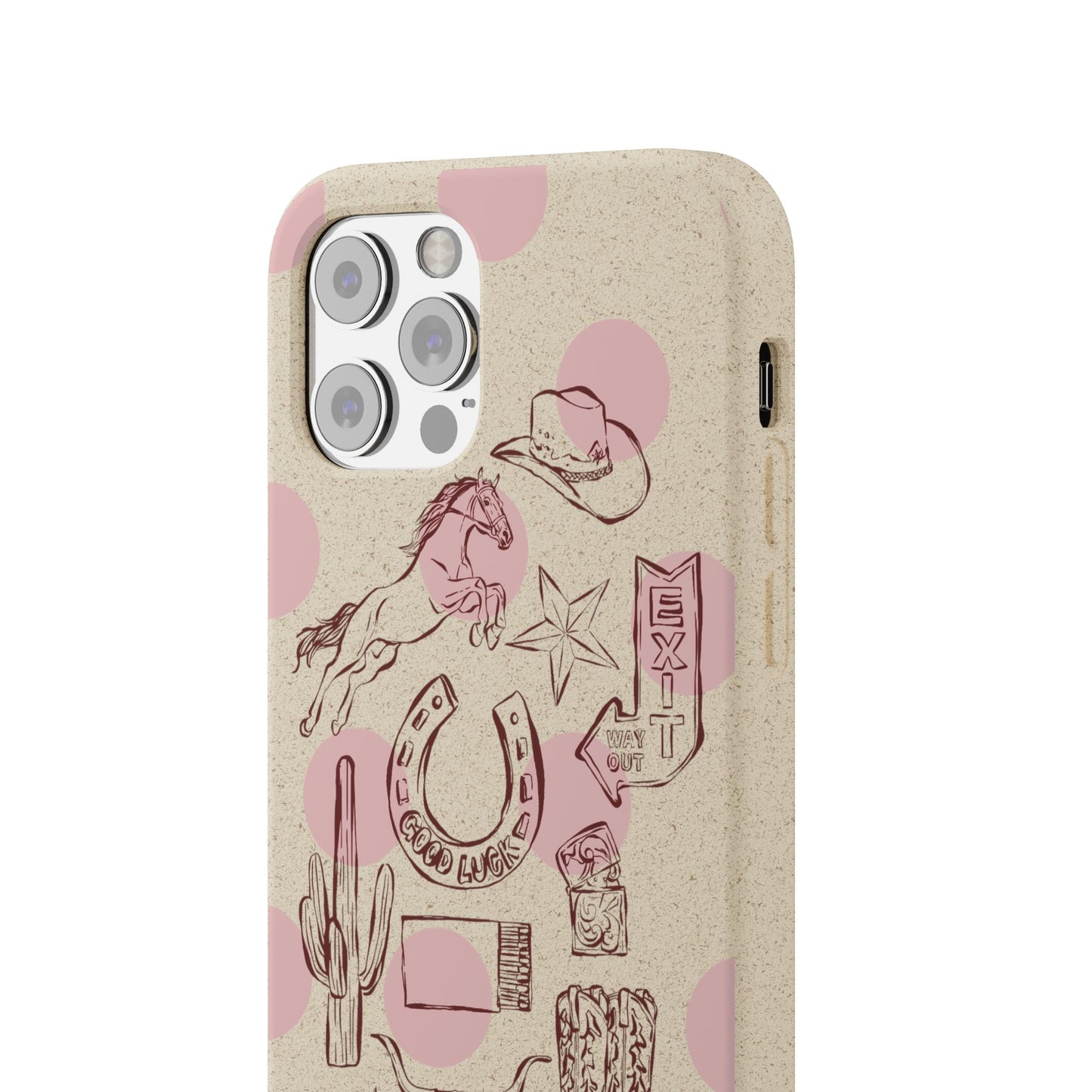 Western Biodegradable Phone Case