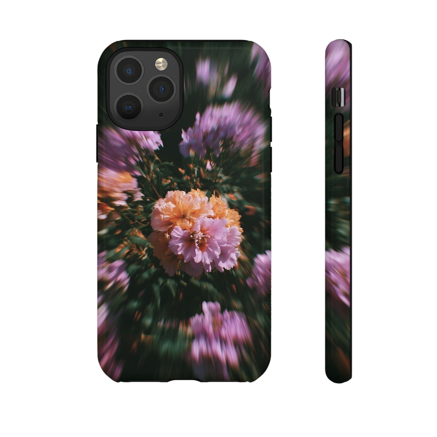 Grainy Blur Flower Phone Case